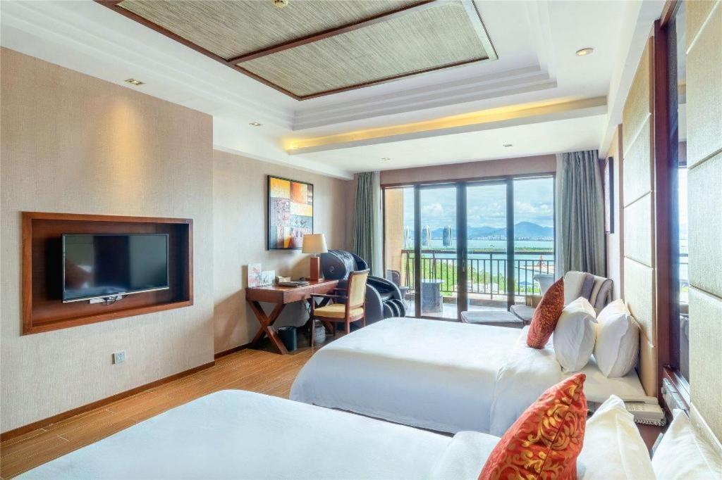 Grand Metro Park Bay Hotel Sanya Buitenkant foto